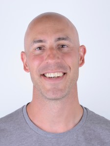 Chris after Invisalign & whitening